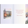 XMAS CARDS,Open 6's Snowy Village Pub