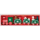 ORNAMENT,Wooden Train in ACETATE BOX