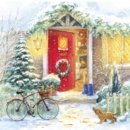 BOXED CARDS,Front Door Scene Square 10's CDU (Was 1.49)