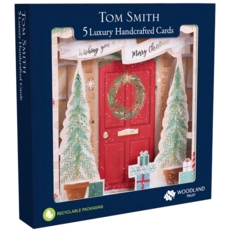 BOXED CARDS,Handmade Front Door Scene 5's (Was 3.49)