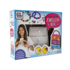 JEWELLERY BOX Decorate Your Own Age 5+  Boxed