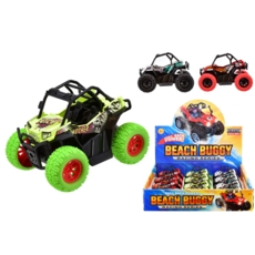 BEACH BUGGY Die-Cast,Pull Back 12cm Asst Col. Age 3+  CDU