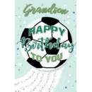 BIRTHDAY CARDS,Grandson 6's Football