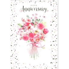 GREETING CARDS,Your Anni.6's Floral