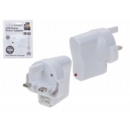 CHARGER,UK Mains, USB 1000mA DC Output H/pk