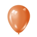 BALLOONS,Metallic Orange 100's 12" 30cm
