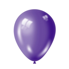 BALLOONS,Metallic Purple 100's 12" 30cm