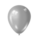 BALLOONS,Metallic Silver 100's 12" 30cm