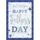 FATHER'S DAY CARDS,Father's Day 6's Text & Stars
