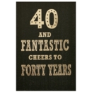 AGE 40 CARDS, 6's Male Text