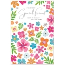 GREETING CARDS,Special Friend 6's Flowers & Foliage