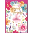 GREETING CARDS,Special Friend 6's Flowers