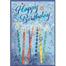 GREETING CARDS,Birthday 6's Candles