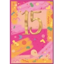 AGE 15 CARDS, 6's Female Brushes & Shapes(Was 0.89)