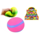 STRESS BALL STRIPEY, 8cm Two Colour 3 Assorted CDU