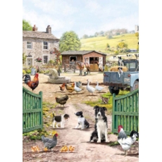 BIRTHDAY CARDS,6's Farmyard