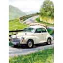 GREETING CARDS,Age 80 6's Morris Minor