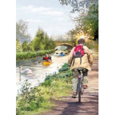BIRTHDAY CARDS,6's Canal Cyclist