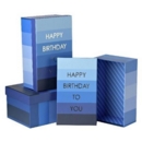 GIFT BOX,Happy Birthday Blue 3's