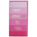 MONEY WALLETS,Happy Birthday Pink