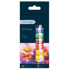 OIL PAINT, 8 x 6ml tubes