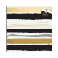 PHOTO ALBUM,Stripe 200 Slip-in Pocket 6x4