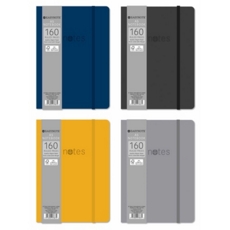 NOTEBOOK,Soft Touch A5 Rustic Colours 4 Asst. CDU