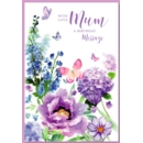 BIRTHDAY CARDS,Mum 6's Floral Butterflies
