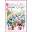 BIRTHDAY CARDS,Mum 6's Floral Conservatory