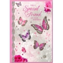 GREETING CARDS,Special Friend 6's Butterflies