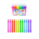 BUBBLE MAGIC, Neon Colours 12 x 4ml Tubes 10.5mm H/pk