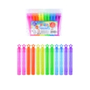 BUBBLE MAGIC, Neon Colours 12 x 4ml Tubes 10.5mm H/pk