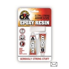 EPOXY RESIN,2 Part 20g Strong As An Ox I/cd