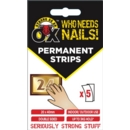 PERMANENT STRIPS,Double Sided 20 x 40mm 5's I/cd