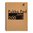 PUKKA PAD,Jotta A4 Kraft Twin Wire 200pg