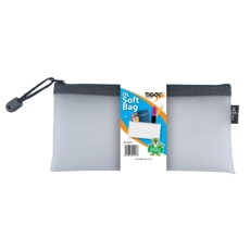 SOFT BAG,DL 220x110mm with Zip Opaque, Pencil Case