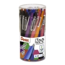 BALL PEN,iZee Retractable Asst Cols in Tub