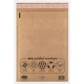 PADDED ENVELOPES,Size F Eco 100% Recylable 220x340mm C295