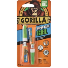 GORILLA GLUE,Super Glue Gel 2 x 3g I/cd