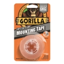 GORILLA MOUNTING TAPE CLEAR D. Sided W/Proof 25mm x 1.5m