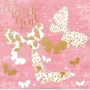 THANK YOU CARD,Butterflies 6's