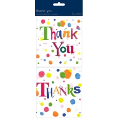 THANK YOU CARD,Spots 6's