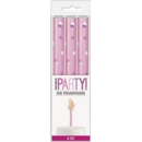 ICE FOUNTAINS,Pink Glitz 3's Suitable for Indoor Use H/pk