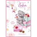 BIRTHDAY CARDS,Sister 6's Teddy & Presents