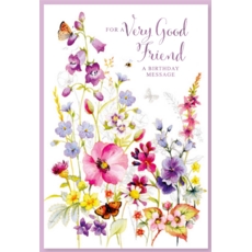 VERY GOOD FRIEND CARDS, 6'S Wild Flowers
