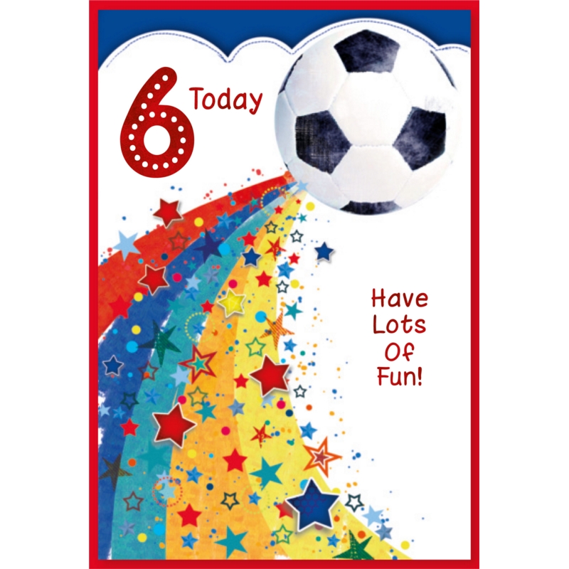 AGE 6 CARDS,Male 6