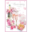 GREETING CARDS,Your Anni.6's Presents & Bubbly