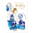 GREETING CARDS,Birthday Asst. 72's Male Birthday Box