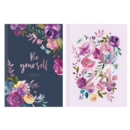 DESK DIARY,A5 Week To View Vintage Floral 2024 CDU