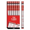 YEAR WALL PLANNER 2024 Inc. Pen & Sticky Notes,CDU